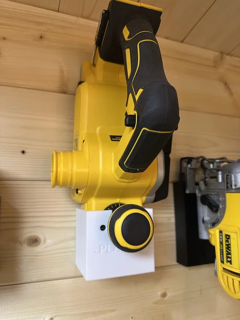 Giá treo tường máy bào Dewalt DCP580 - Phụ kiện in 3D tiện ích - Image 1