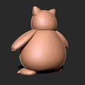 Mô hình 3D Snorlax - Pokemon ngủ gật đáng yêu cực dễ in cho bạn - Thumbnail 6