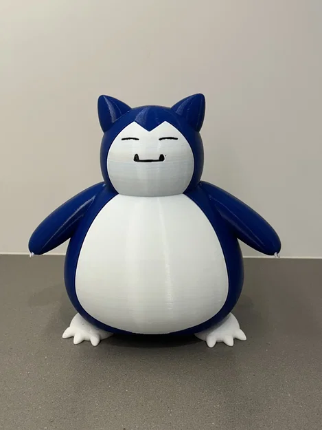 Snorlax Pokemon đa màu (3 màu) cho MMU - Image 1