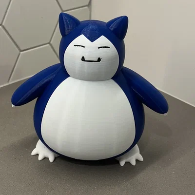 Snorlax Pokemon đa màu (3 màu) cho MMU
