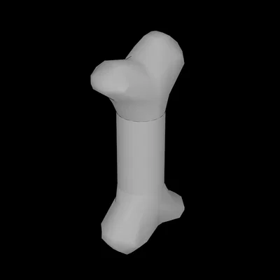 Mô hình xương trang trí tương thích Lego (Lego Compatible Bone 2L)