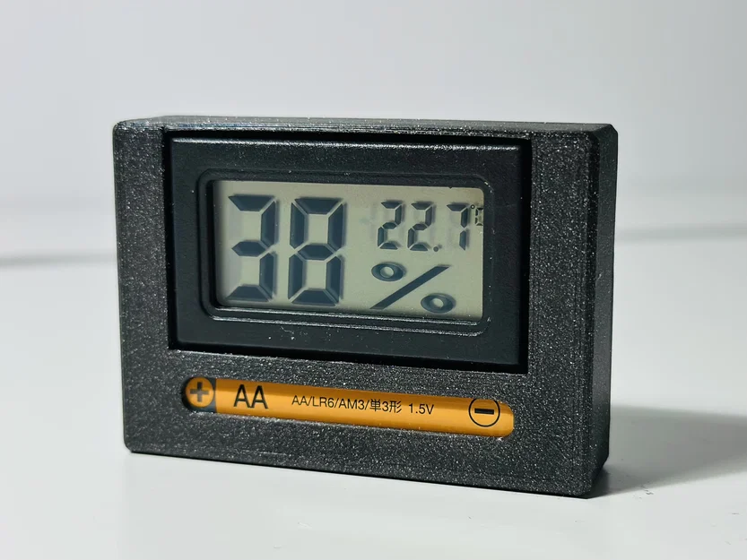 Hộp vỏ Hygrometer dùng pin AA hoặc AAA - Image 1