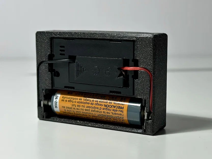 Hộp vỏ Hygrometer dùng pin AA hoặc AAA - Image 2
