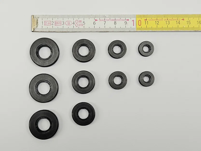 Bộ khoen lỗ (Eyelets) 3D đa kích thước tùy chỉnh tiện lợi - Image 3