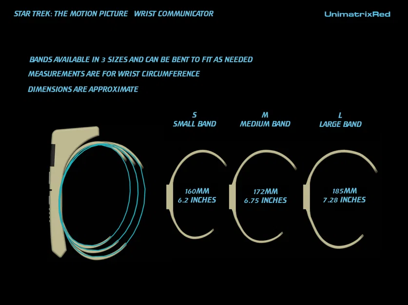 Star Trek: TMP Wrist Communicator – Bộ liên lạc đeo tay (The Motion Picture) - Image 3