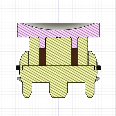 Keycap Kailh Choc 15x15 (Minimal Spaced)
