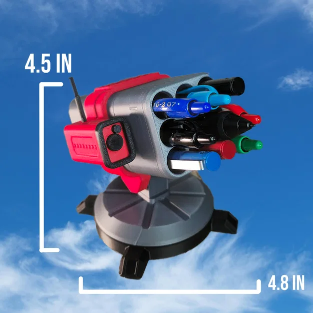 Khay đựng bút mô hình tên lửa Surface-to-Air độc đáo - Image 3