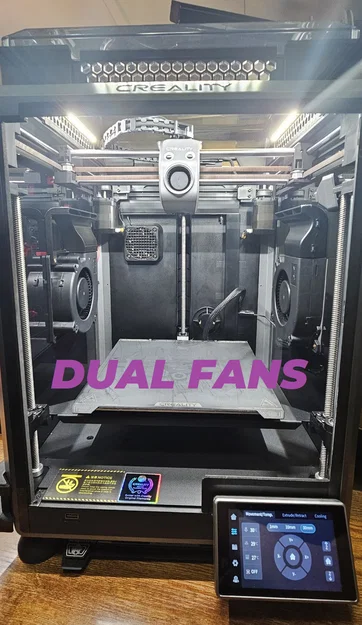 Creality K1 Dual Fan Duct - Image 1