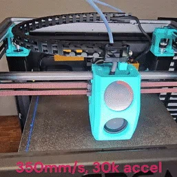 Creality K1 Gantry V2 – Bộ mount stepper & idler thay thế