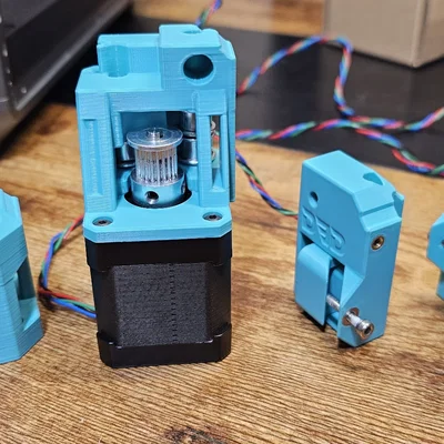 Creality K1 Gantry V2 – Bộ mount stepper & idler thay thế