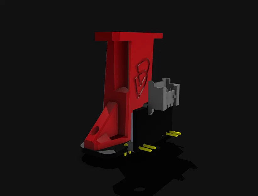 Ngàm gắn Beacon/Cartographer cho Ender 3 V3 KE - Image 3