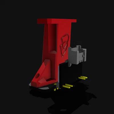 Ngàm gắn Beacon/Cartographer cho Ender 3 V3 KE