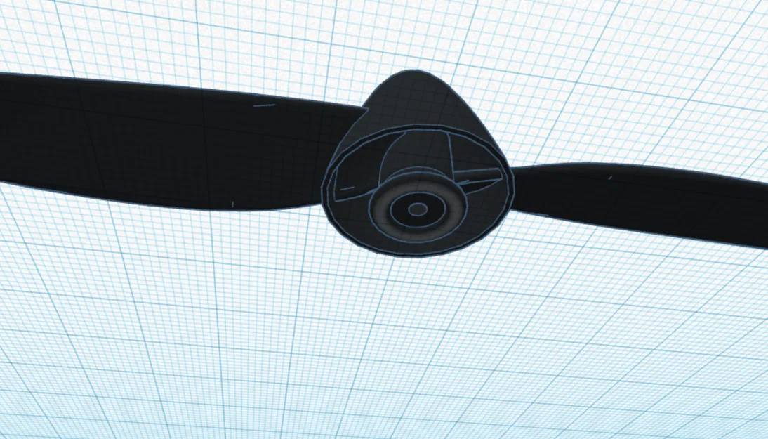 Cánh quạt 2 lá lắp ngàm (Snap Fit) - Image 2