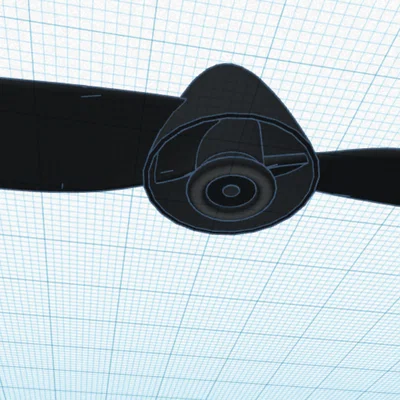 Cánh quạt 2 lá lắp ngàm (Snap Fit)