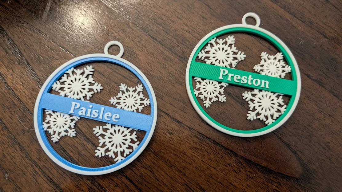 Mẫu trang trí cây thông Noel tùy chỉnh in 3D cực xinh - Image 1