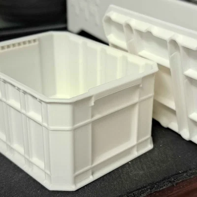 Thùng Lưu Trữ In Được & Nắp (Printable Storage Crate & Lid)