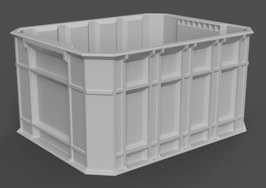 Thùng Lưu Trữ In Được & Nắp (Printable Storage Crate & Lid) - Image 3
