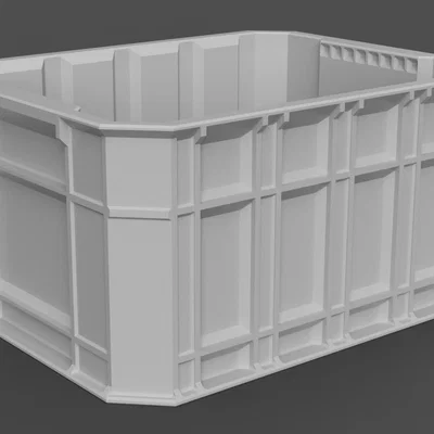 Thùng Lưu Trữ In Được & Nắp (Printable Storage Crate & Lid)
