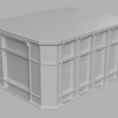 Thùng Lưu Trữ In Được & Nắp (Printable Storage Crate & Lid)