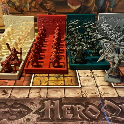 Kệ mini HEROQUEST / Insert 2x6 (Figurenständer für Heroquest)