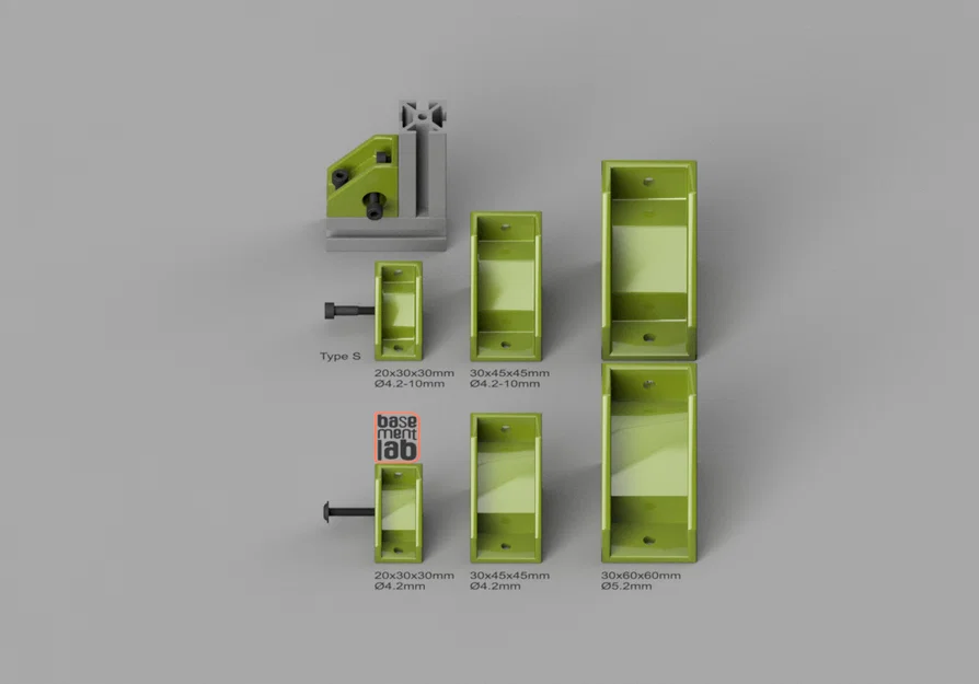 Góc liên kết 3 trục có gân đỡ cho 2020/3030/4040 (Supported Corner Bracket 3 Axis) - Image 3