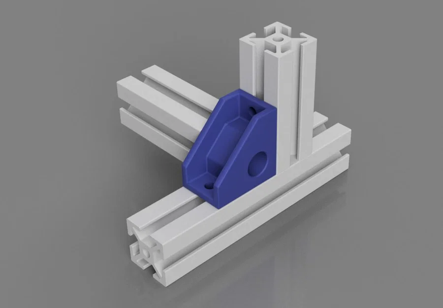 Góc liên kết 3 trục có gân đỡ cho 2020/3030/4040 (Supported Corner Bracket 3 Axis) - Image 5