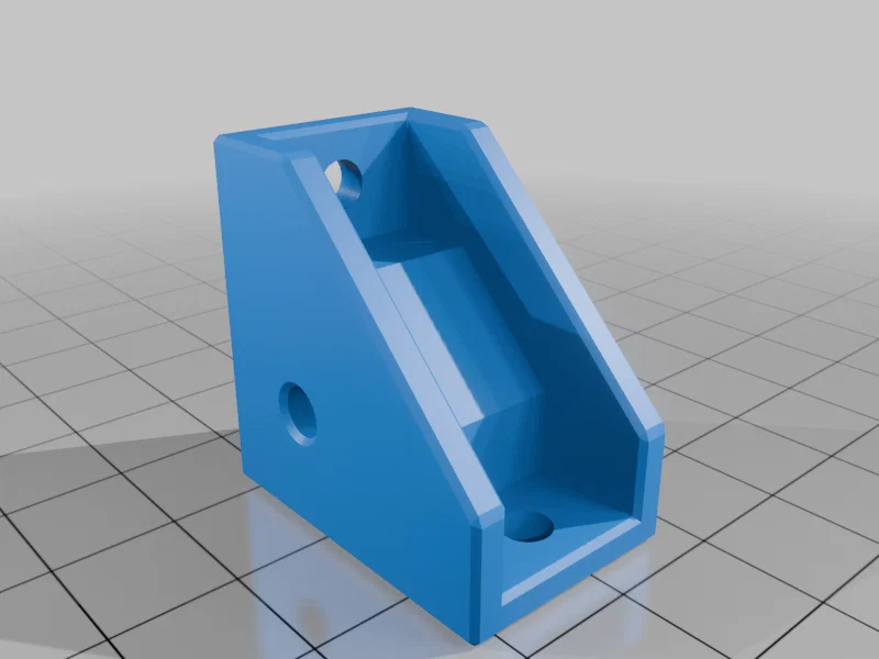 Góc liên kết 3 trục có gân đỡ cho 2020/3030/4040 (Supported Corner Bracket 3 Axis) - Image 8