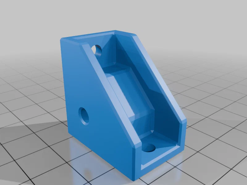 Góc liên kết 3 trục có gân đỡ cho 2020/3030/4040 (Supported Corner Bracket 3 Axis) - Image 9