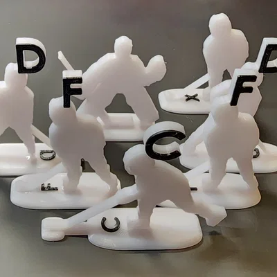 #0104 Cầu thủ Ice Hockey phục vụ Coaching