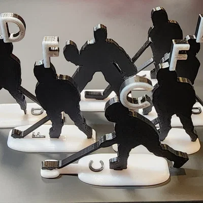 #0104 Cầu thủ Ice Hockey phục vụ Coaching