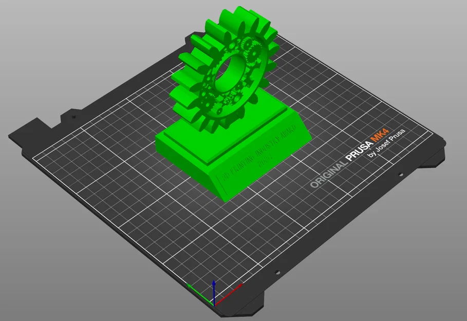 Mô hình Cúp vinh danh 3D Printing Industry Awards 2024 độc đáo - Image 2