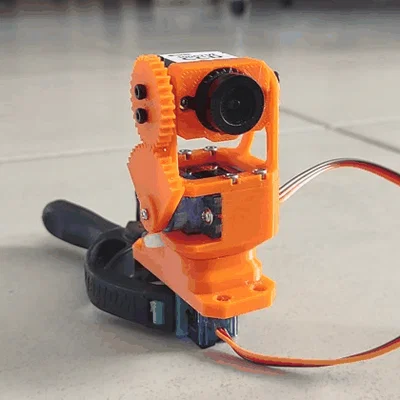 Gimbal FPV giá rẻ – Pan/Tilt (dùng servo SG90)