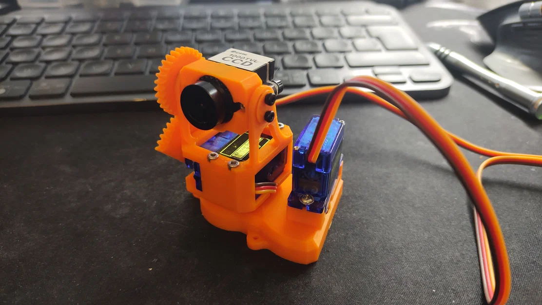 Gimbal FPV giá rẻ – Pan/Tilt (dùng servo SG90) - Image 2