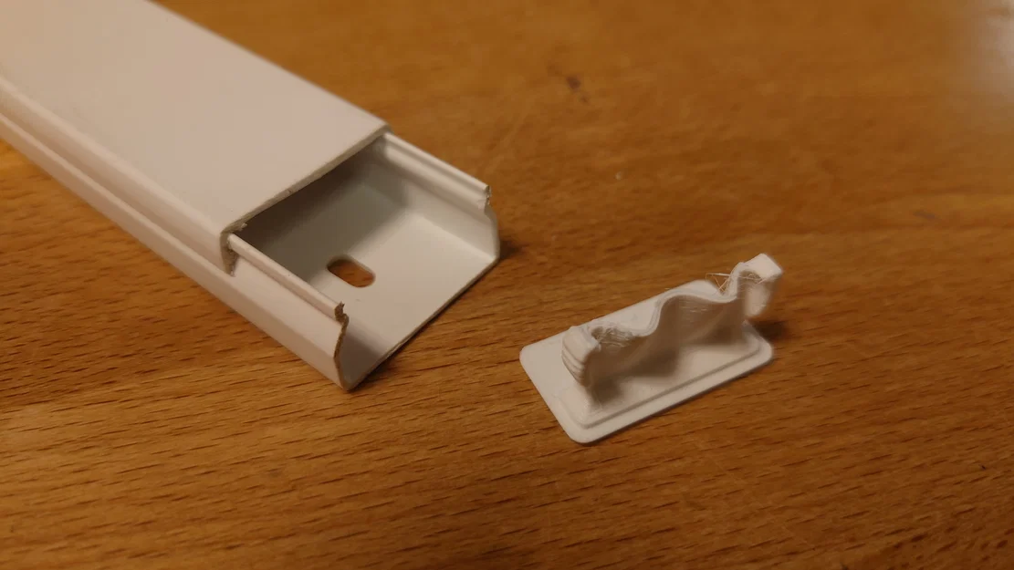 Nắp bịt đầu máng điện 30x15mm - Phụ kiện in 3D tiện dụng - Image 1