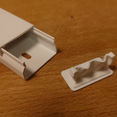 Nắp bịt đầu máng điện 30x15mm - Phụ kiện in 3D tiện dụng