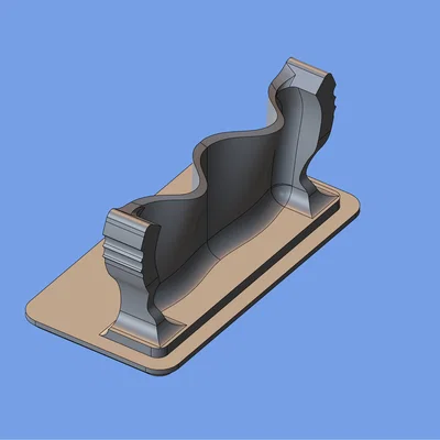 Nắp bịt đầu máng điện 30x15mm - Phụ kiện in 3D tiện dụng