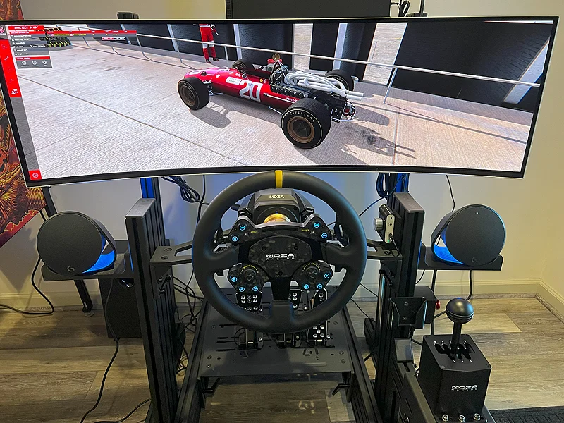 Giá đỡ kệ loa Logitech G560 cho Sim Racing - Profile 120x40mm - Image 1