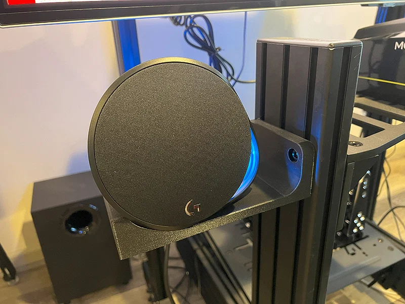 Giá đỡ kệ loa Logitech G560 cho Sim Racing - Profile 120x40mm - Image 2