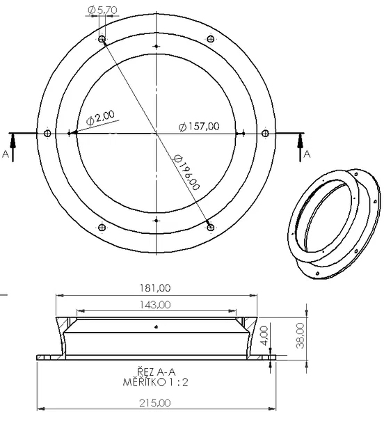 Adapter loa VW (VW Speaker adapter) cho loa 130mm - Image 2