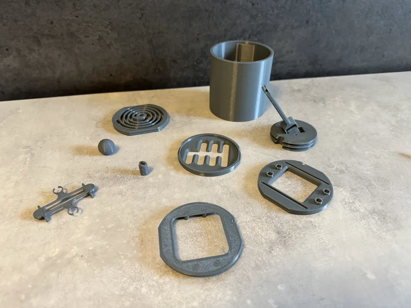 Gated Shifter fidget – Đồ chơi fidget giả lập cần số gated - Image 3