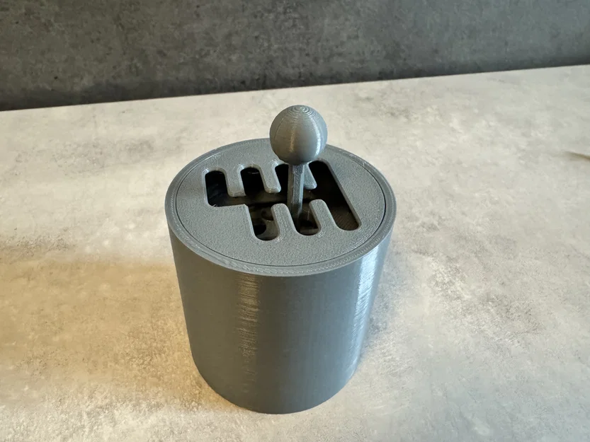 Gated Shifter fidget – Đồ chơi fidget giả lập cần số gated - Image 12