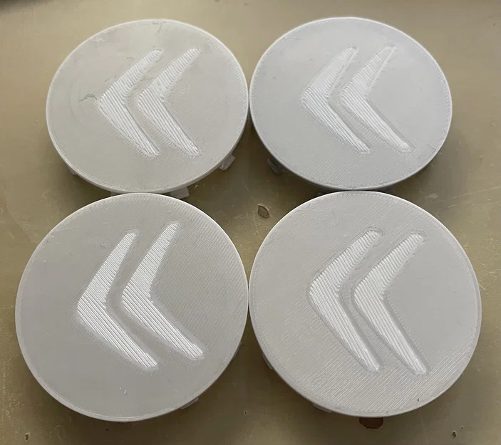 Nắp chụp tâm mâm 60mm (Citroen & bản trơn universal) - Image 1