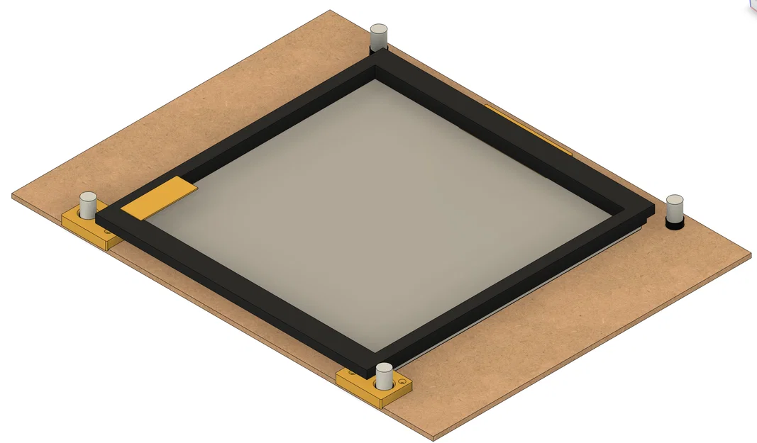 Bộ khung cố định tấm tổ ong (Honeycomb) cho Creality Falcon2 40W - Image 1