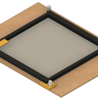 Bộ khung cố định tấm tổ ong (Honeycomb) cho Creality Falcon2 40W