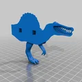 Spinosaurus – Mô hình khủng long in 3D - Thumbnail 2