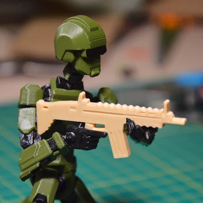 Private 13 - Scar-L, Mũ, Áo Giáp & Tay Ngón Trỏ!