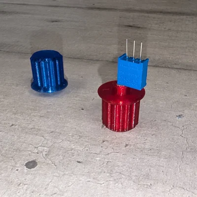 Núm vặn (Knob) cho potentiometer 3296 trục 4mm