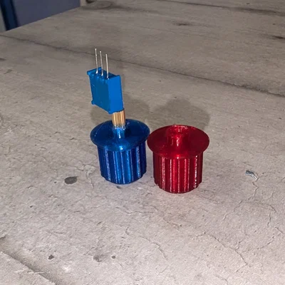 Núm vặn (Knob) cho potentiometer 3296 trục 4mm