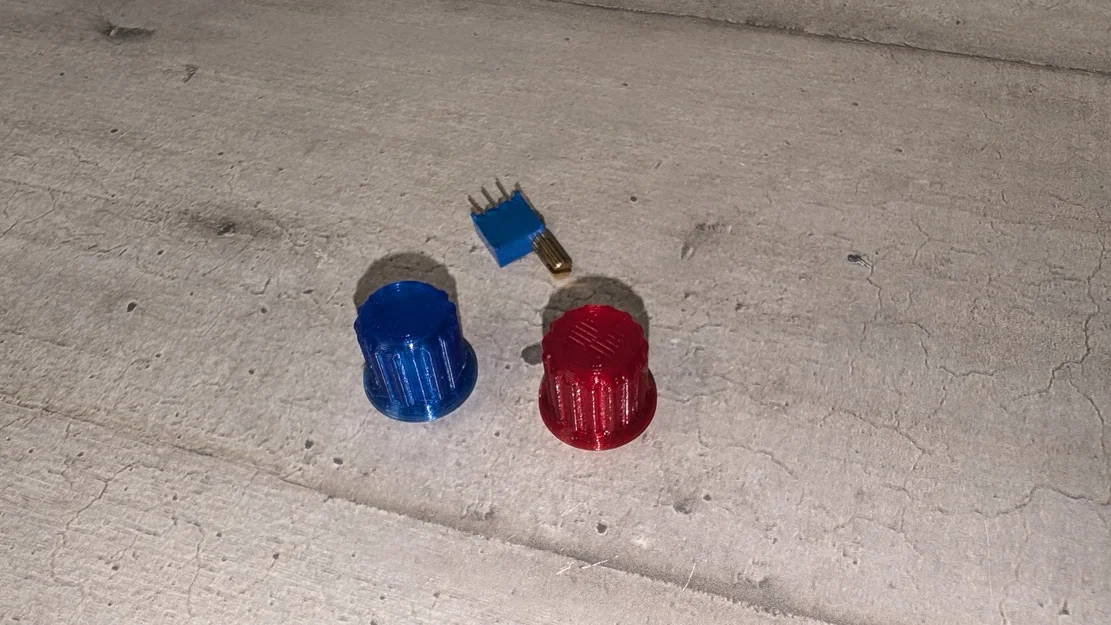 Núm vặn (Knob) cho potentiometer 3296 trục 4mm - Image 4