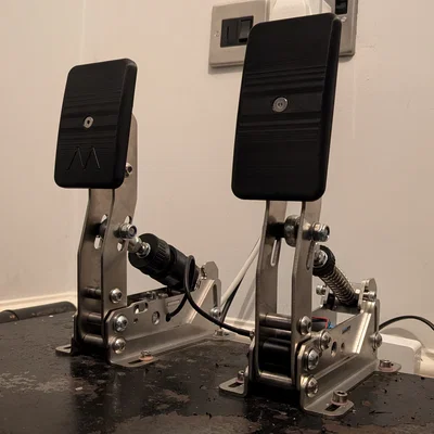 Vaessen Motorsports VP-2 - Bộ Pedal Sim Racing DIY